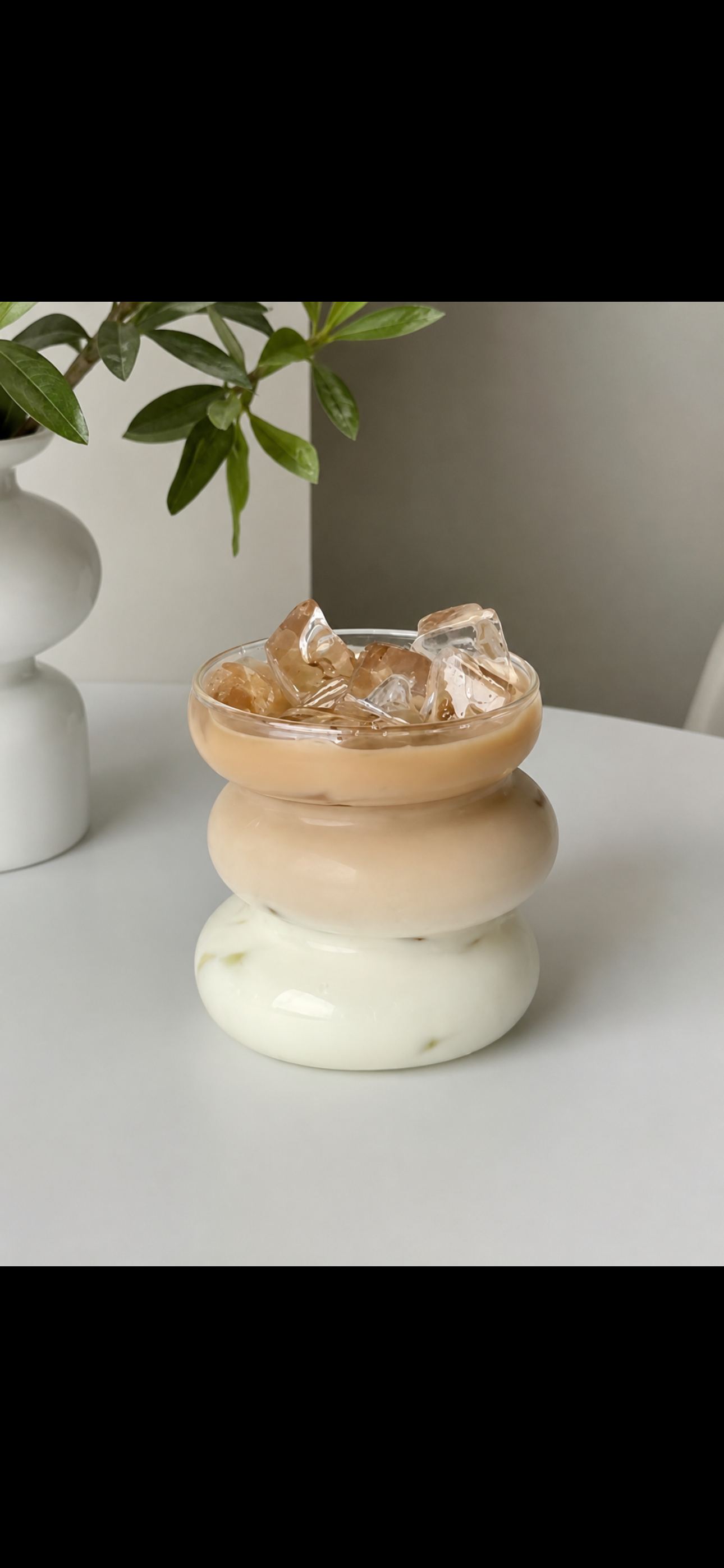 Glazen Latte- en Koffiebeker van Hittebestendig Glas (350/400 ml)