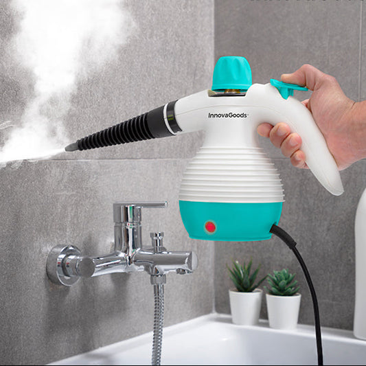 9-in-1 Handstoomreiniger met Accessoires – Multifunctionele Stoomreiniger