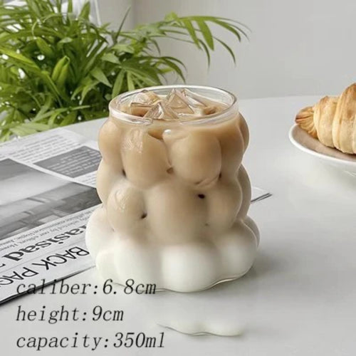 Glazen Latte- en Koffiebeker van Hittebestendig Glas (350/400 ml)