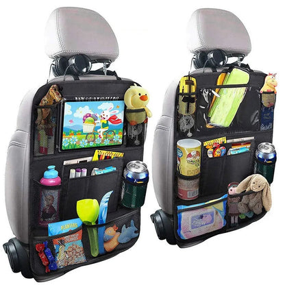 Universele Auto Stoelorganizer met Tablet Houder en Touchscreen Vak