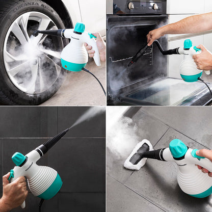 9-in-1 Handstoomreiniger met Accessoires – Multifunctionele Stoomreiniger