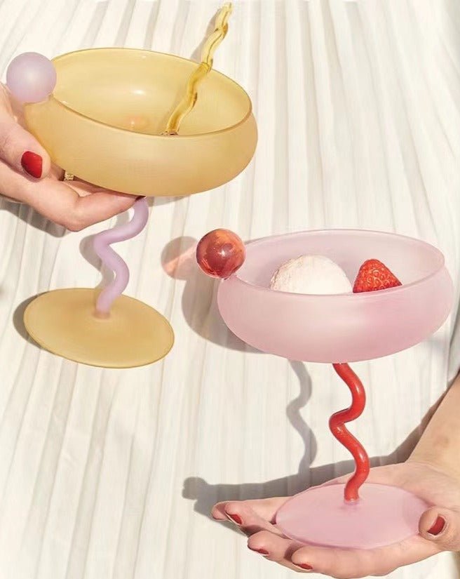 Jelly Bean Wijn Glas - Uniek Cocktail Coupe Glas