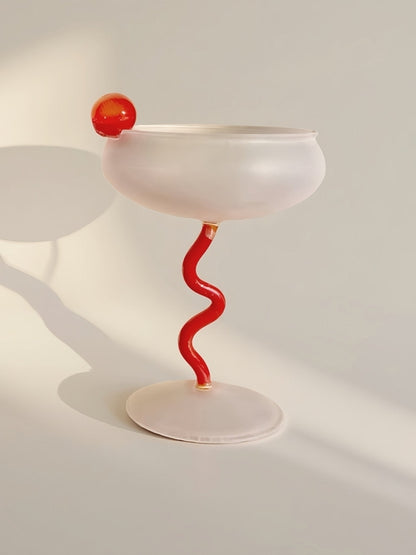 Jelly Bean Wijn Glas - Uniek Cocktail Coupe Glas