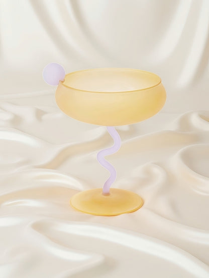 Jelly Bean Wijn Glas - Uniek Cocktail Coupe Glas