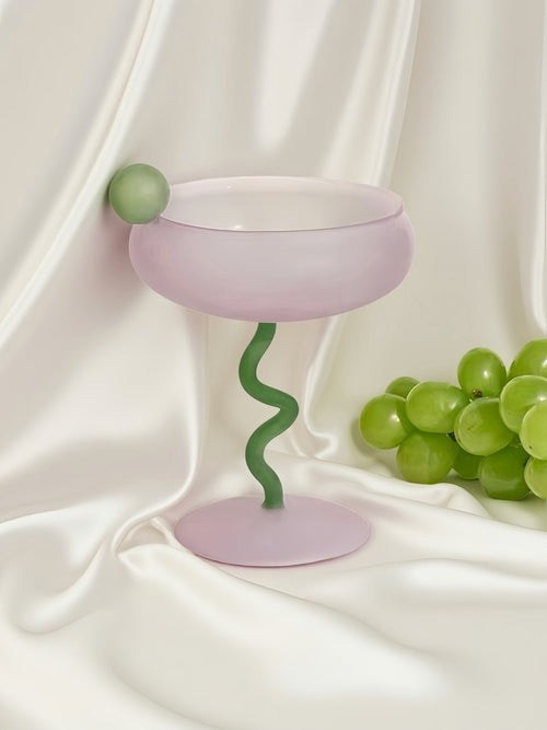 Jelly Bean Wijn Glas - Uniek Cocktail Coupe Glas